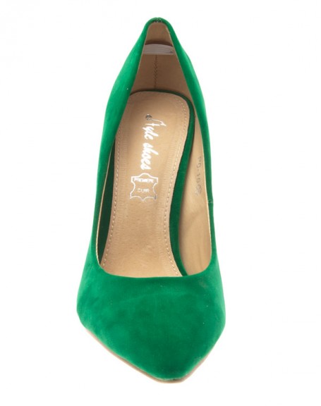 Chaussure femme Style Shoes: Escarpin vert