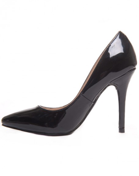 Chaussures femme Style Shoes: Escarpin noir vernis