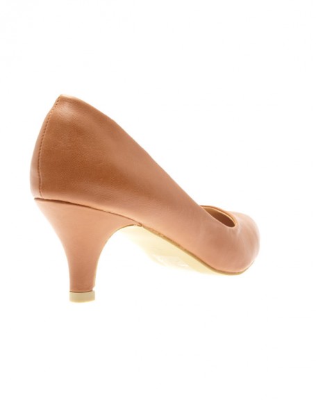Chaussures femme Style Shoes: Escarpins camel