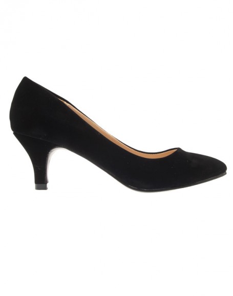 Chaussures femme Style Shoes: Escarpins noir 