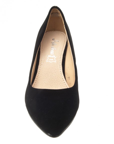 Chaussures femme Style Shoes: Escarpins noir 