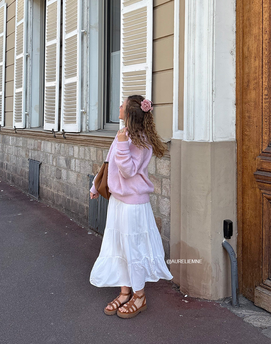 Sandales femme camel à triple bride avec bijou soleil doré et semelle crantée