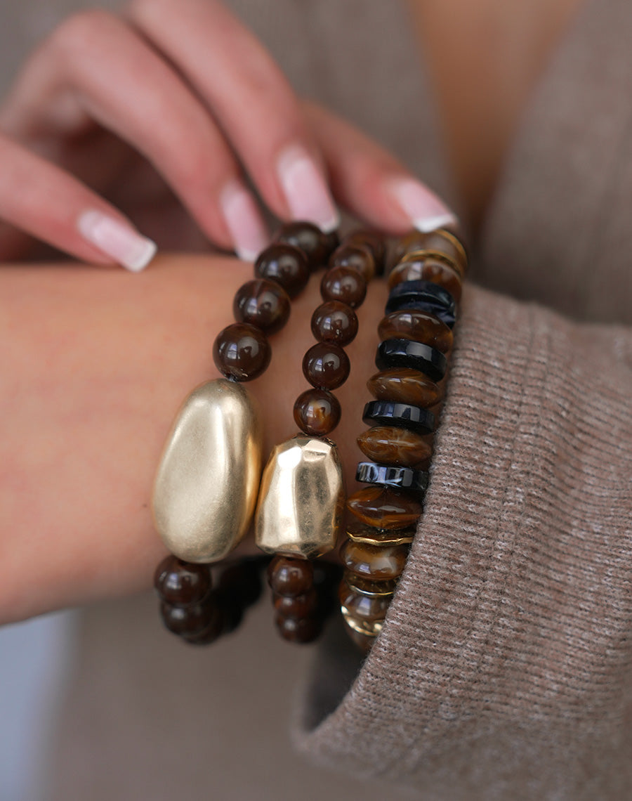 Lot de trois bracelets Denizli