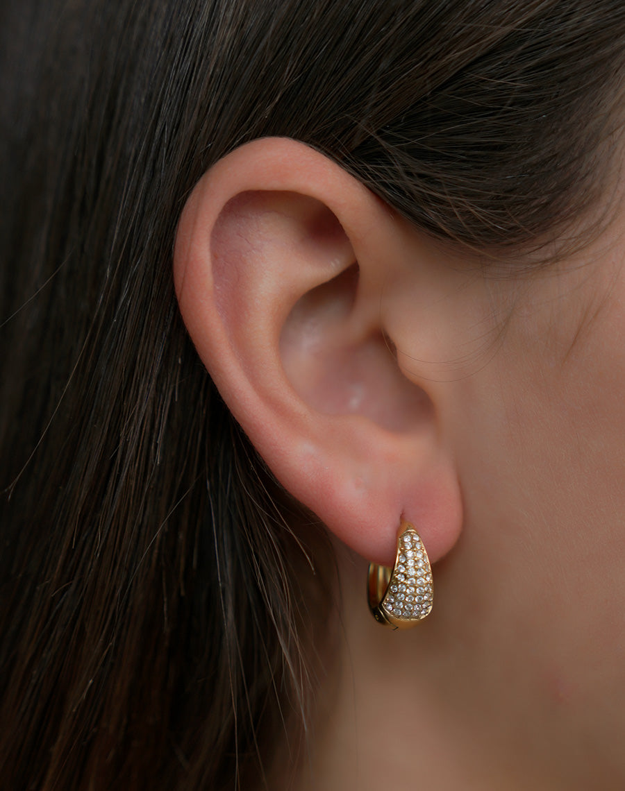 Boucles d’oreilles créoles Préveza