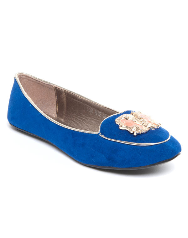 Ballerine Metalika horoscope Gémeaux bleu