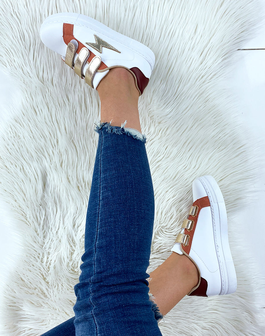 Baskets à scratch et à empiècements colorés