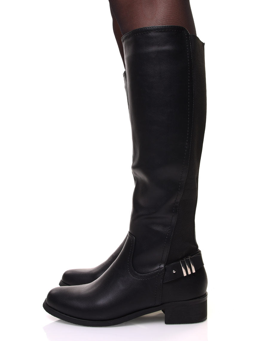 Bottes cavalières noires