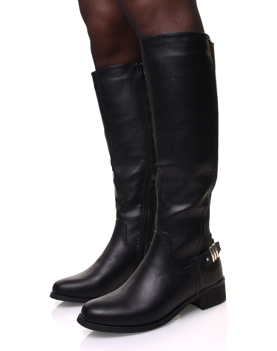 Bottes cavalières noires