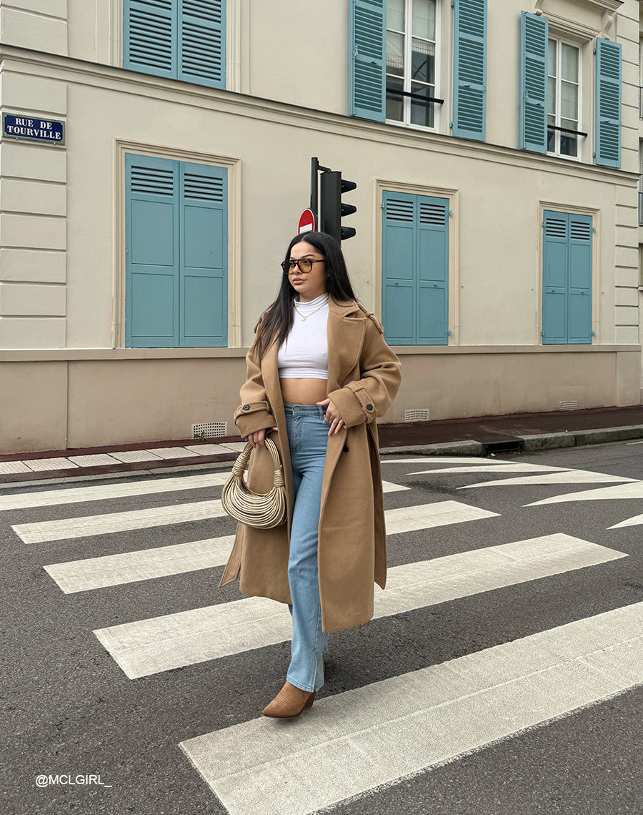 BOTTES MARRON EN SUÉDINE À TALON STYLE SANTIAGS