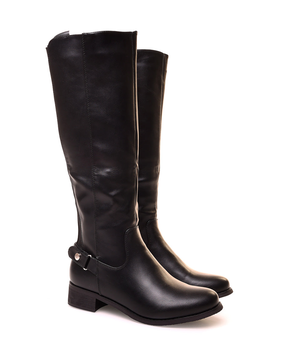 Bottes plates noires