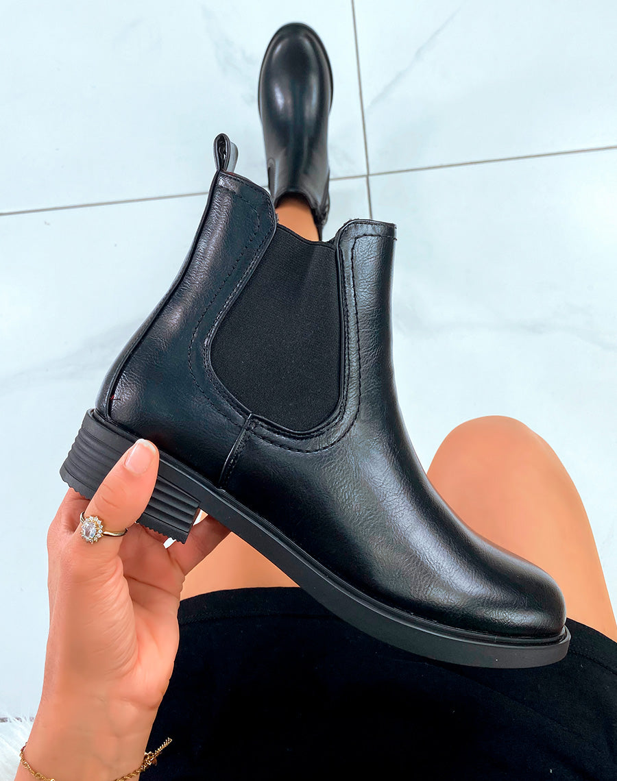 Bottines Chelsea noire