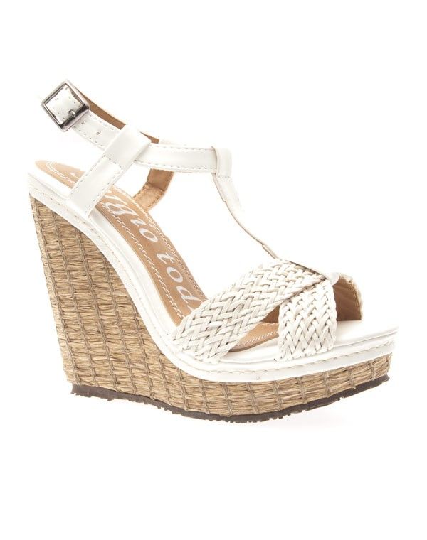 Chaussure femme Sergio Todzi: Escarpins ouvert blanc