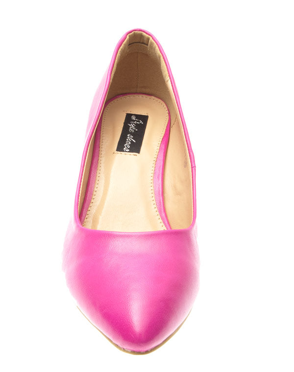 Chaussure femme Style Shoes: Escarpin fuchsia