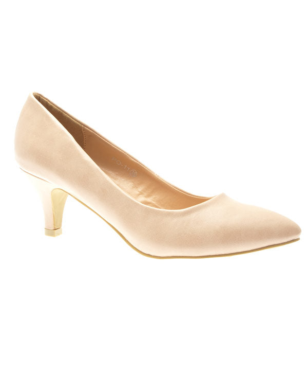 Chaussures femme Style Shoes: Escarpins beiges
