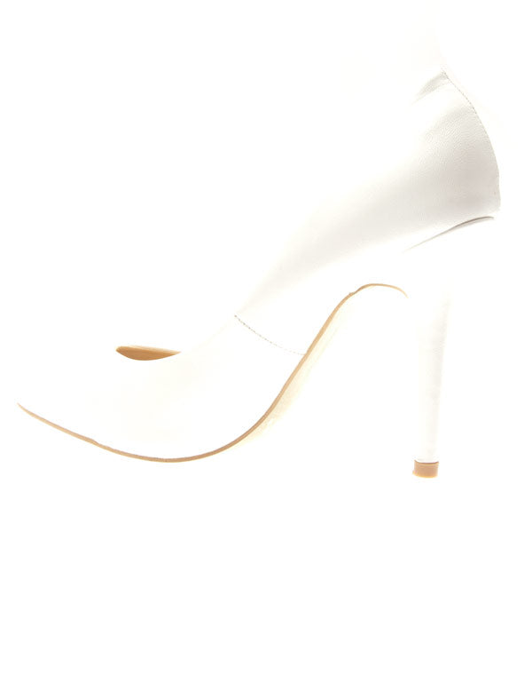 Chaussures femme Style Shoes: Escarpins blanc