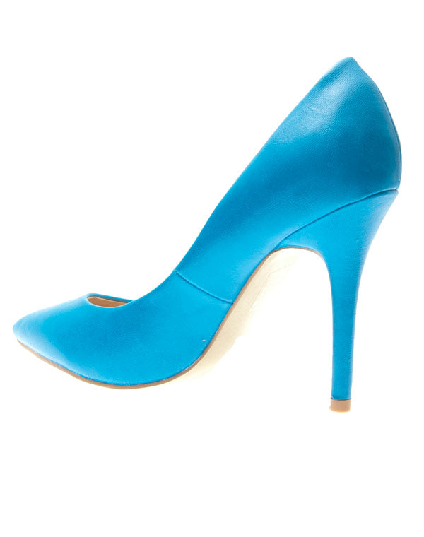 Chaussures femme Style Shoes: Escarpins bleu