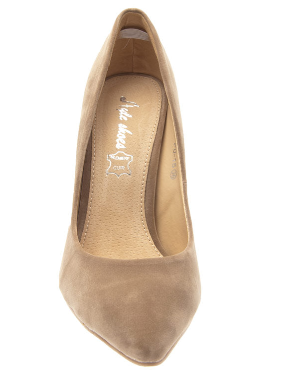 Chaussures femme Style Shoes: Escarpins kaki