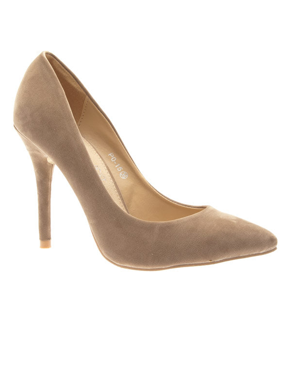 Chaussures femme Style Shoes: Escarpins kaki