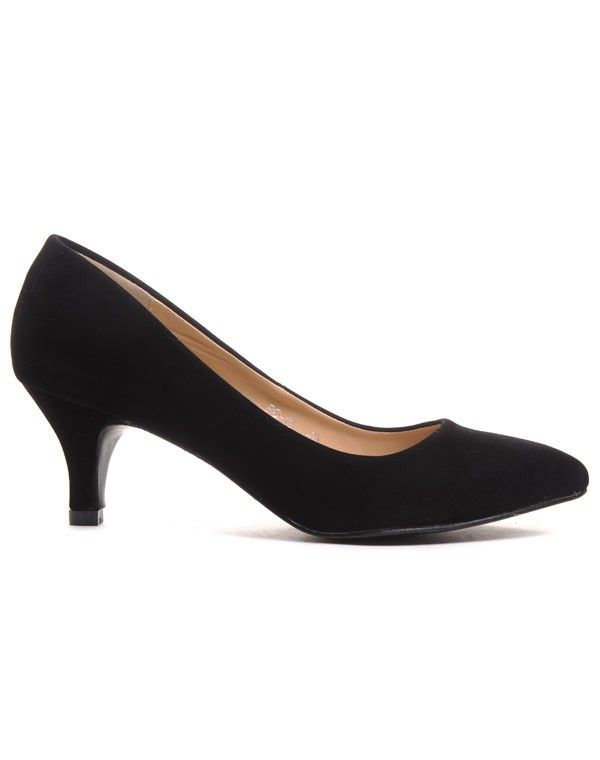 Chaussures femme Style Shoes: Escarpins noir