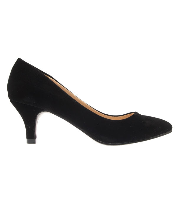 Chaussures femme Style Shoes: Escarpins noir