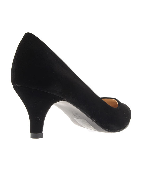 Chaussures femme Style Shoes: Escarpins noir