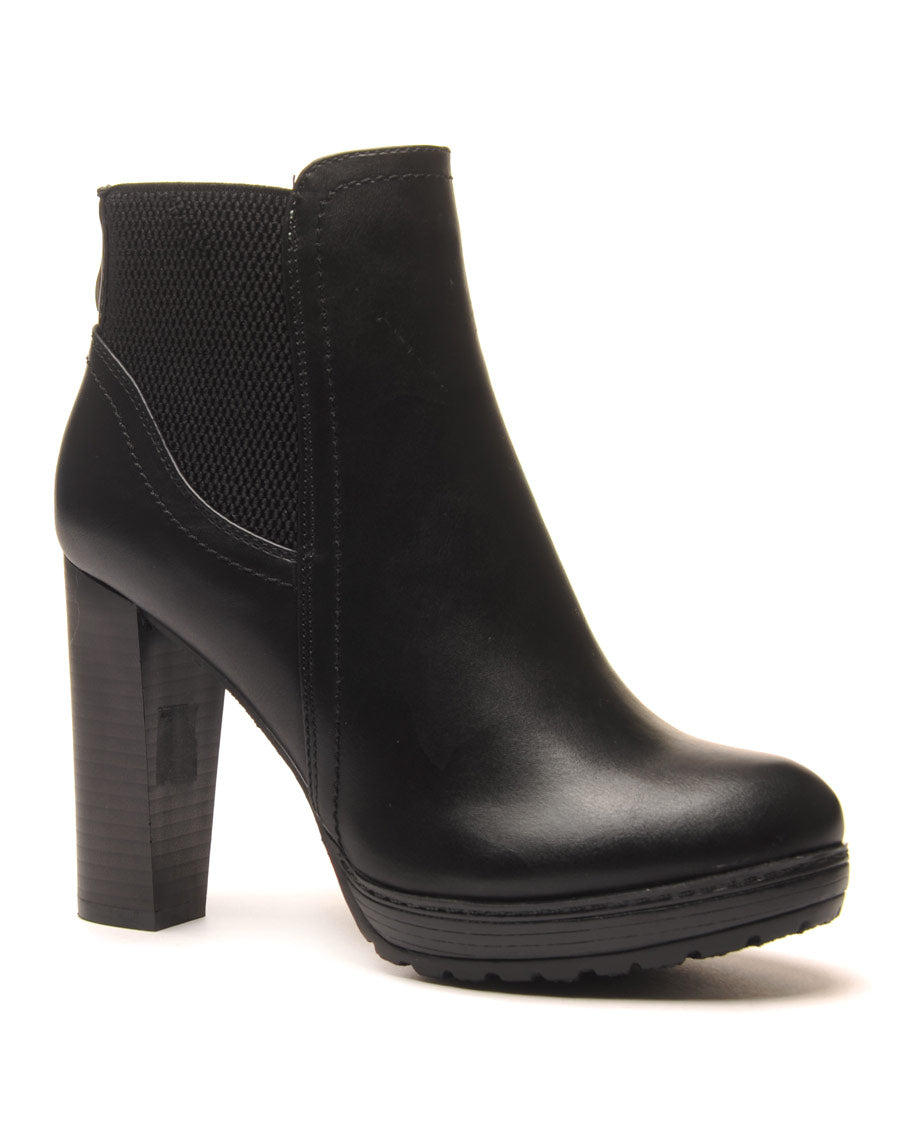 Chelsea boots noir à talons