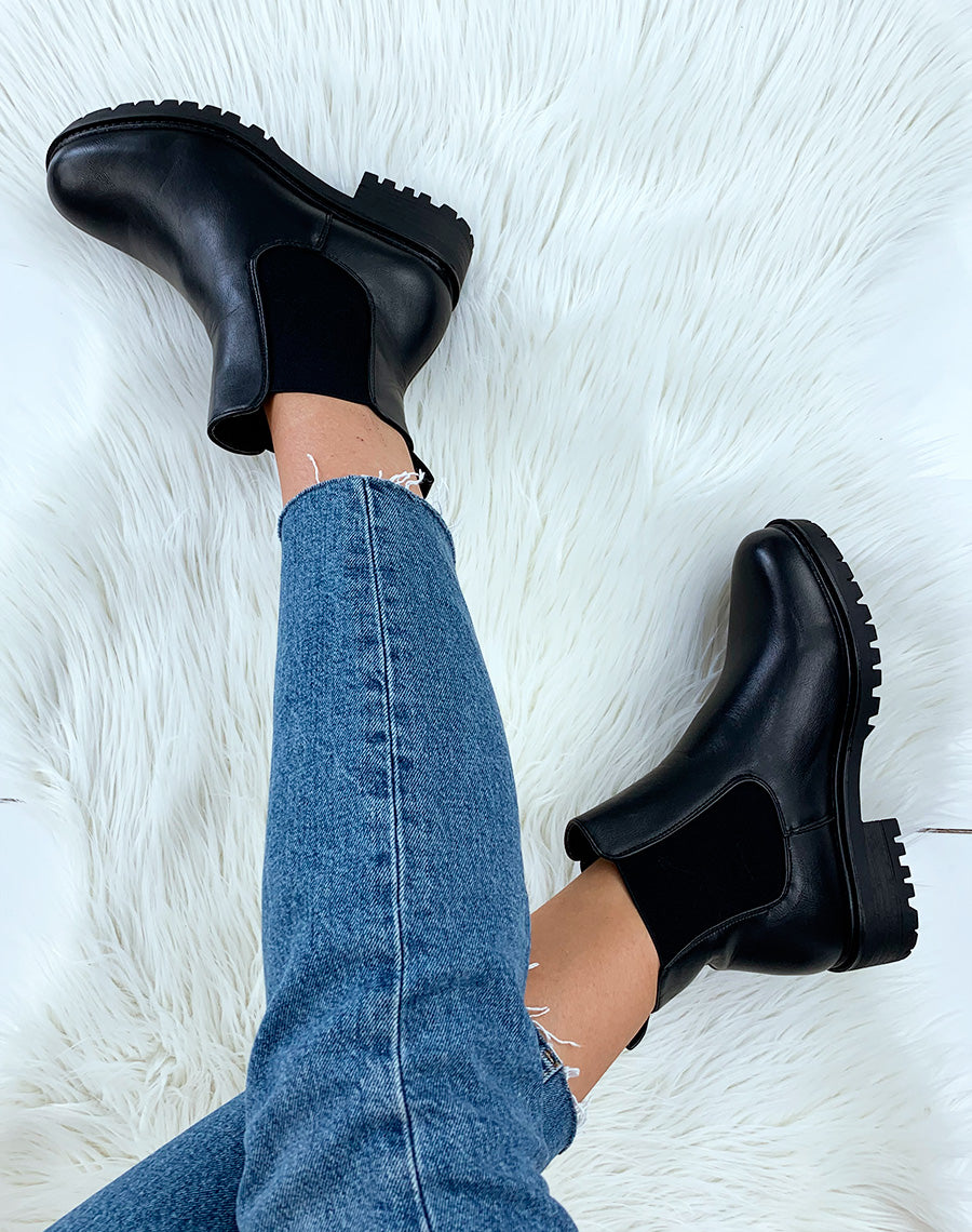 Chelsea boots noires