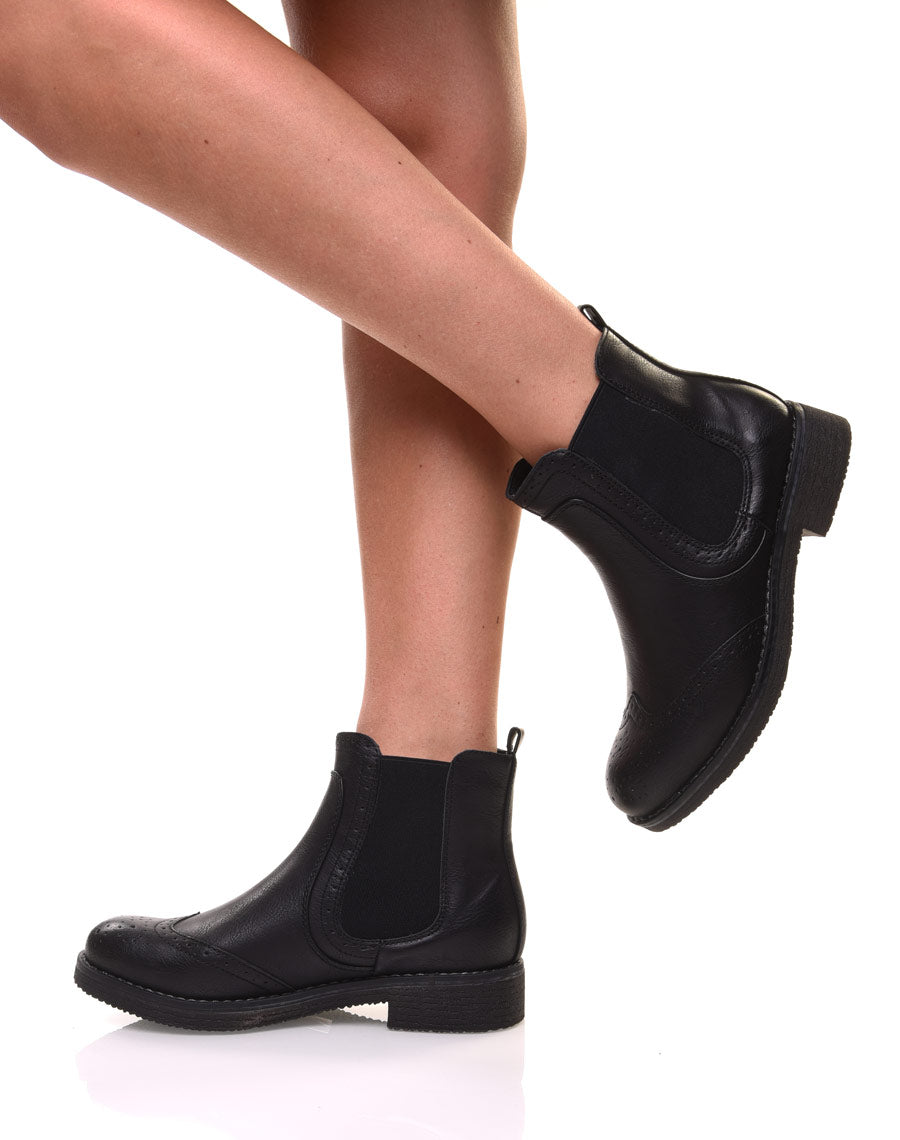 Chelsea boots noires