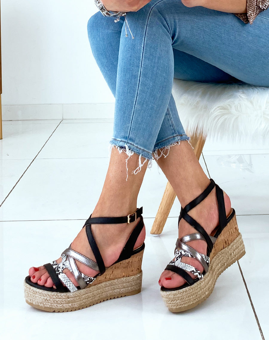 Compensées bi-matières noires effet python et cuivre