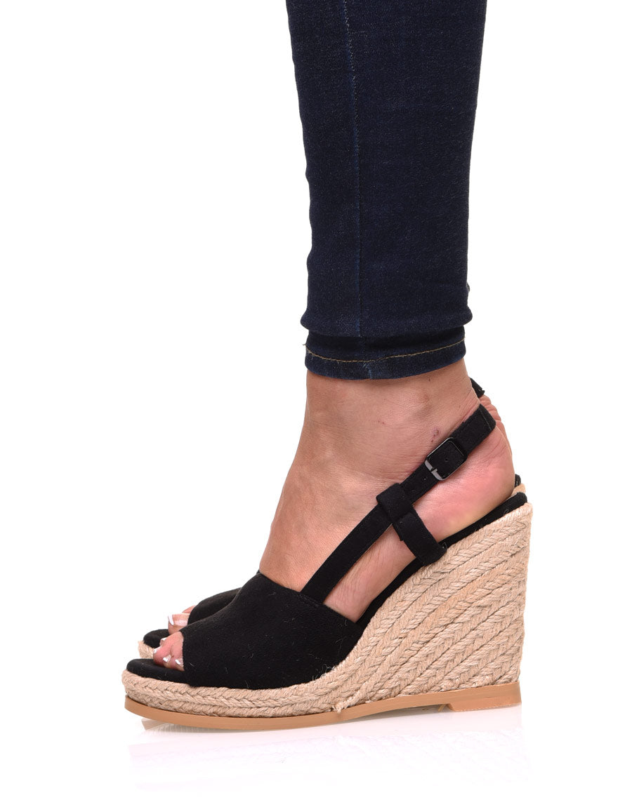 Compensées noires bi matières