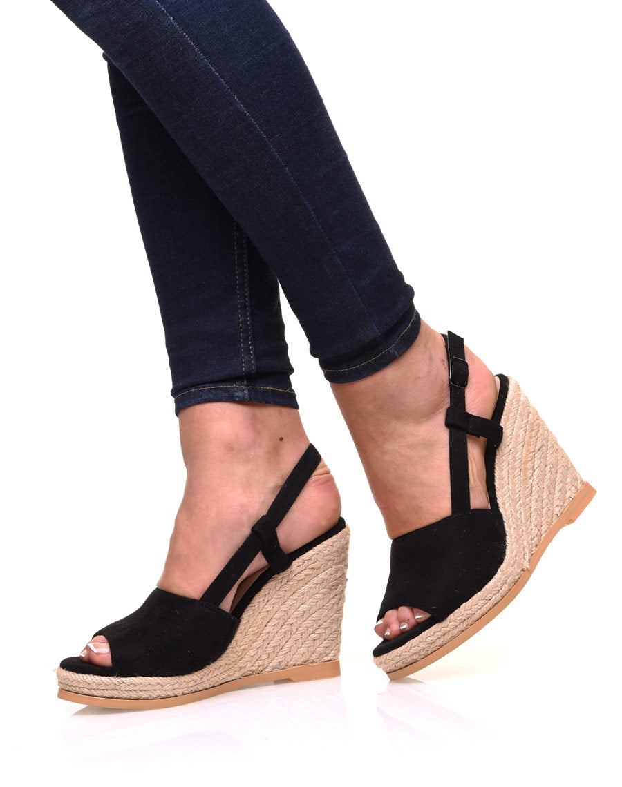 Compensées noires bi matières