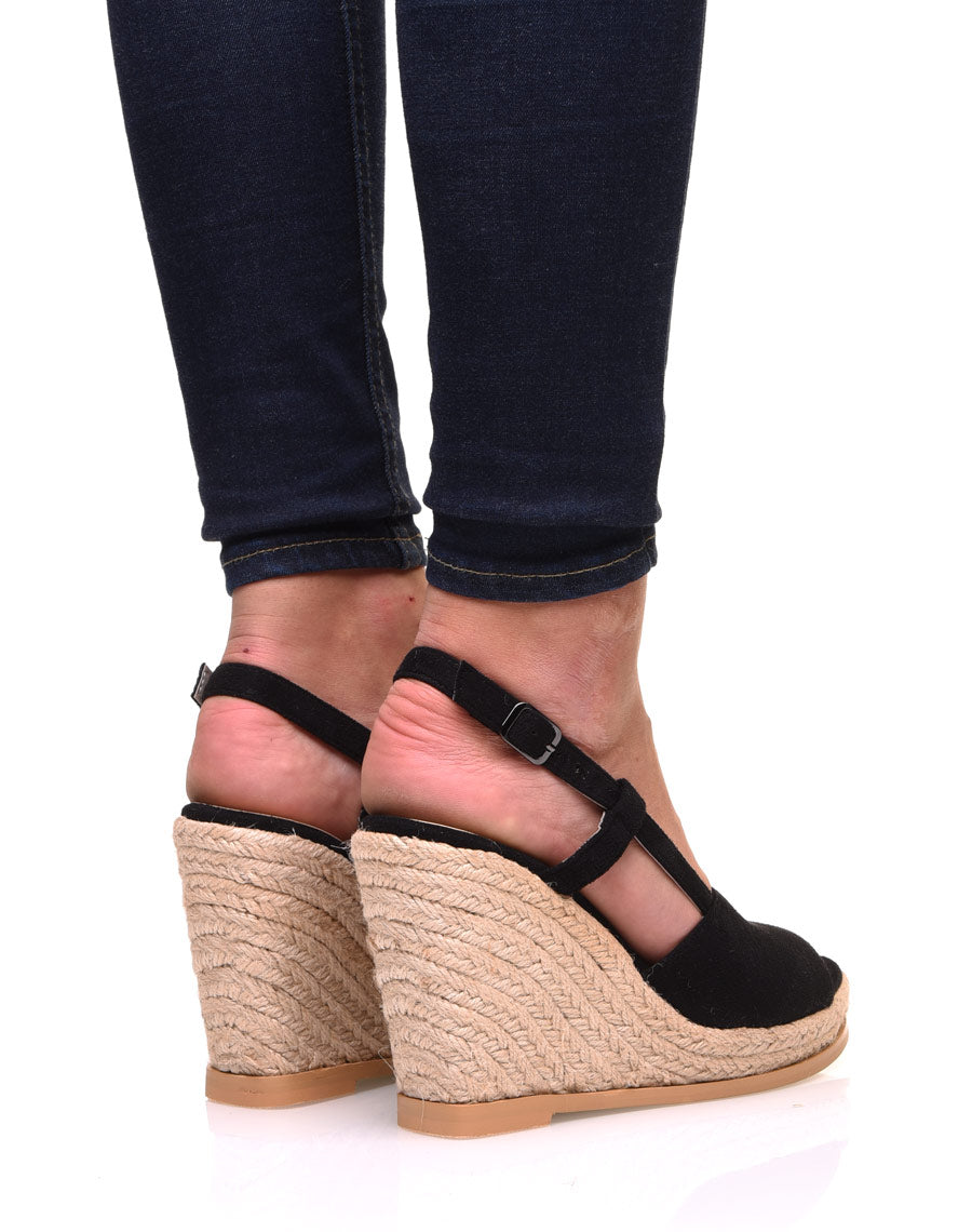 Compensées noires bi matières