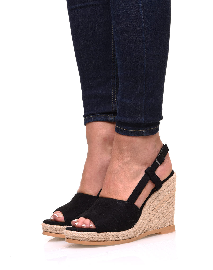 Compensées noires bi matières