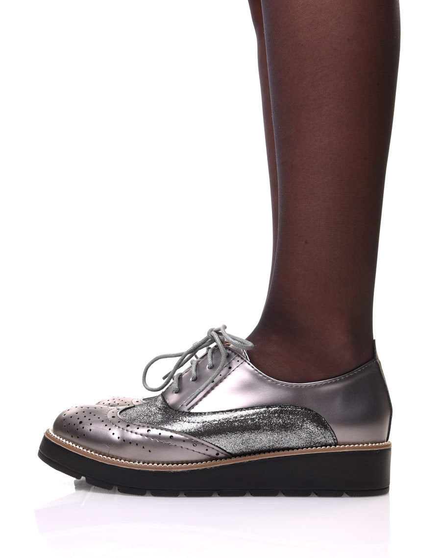 Derbies grises bi matières