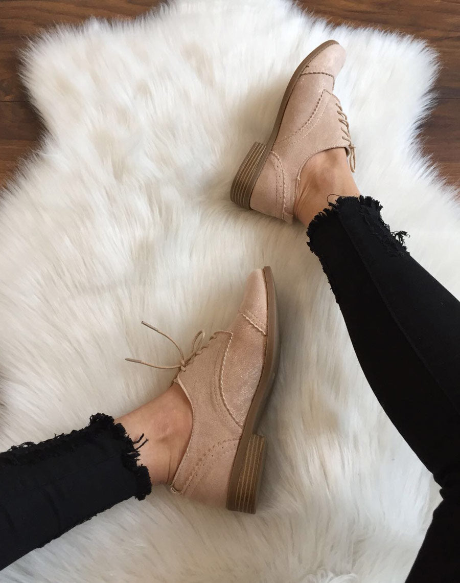 Derbies rose en suédine