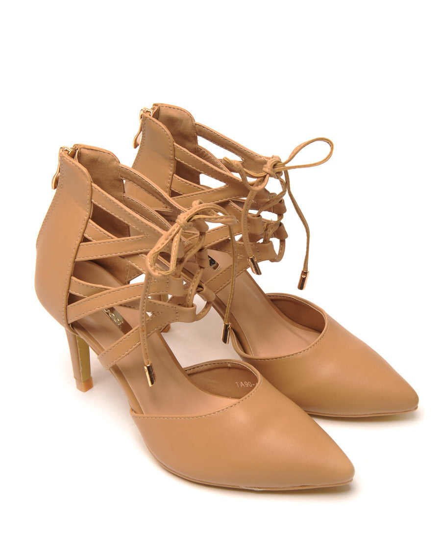 Escarpin mode beige