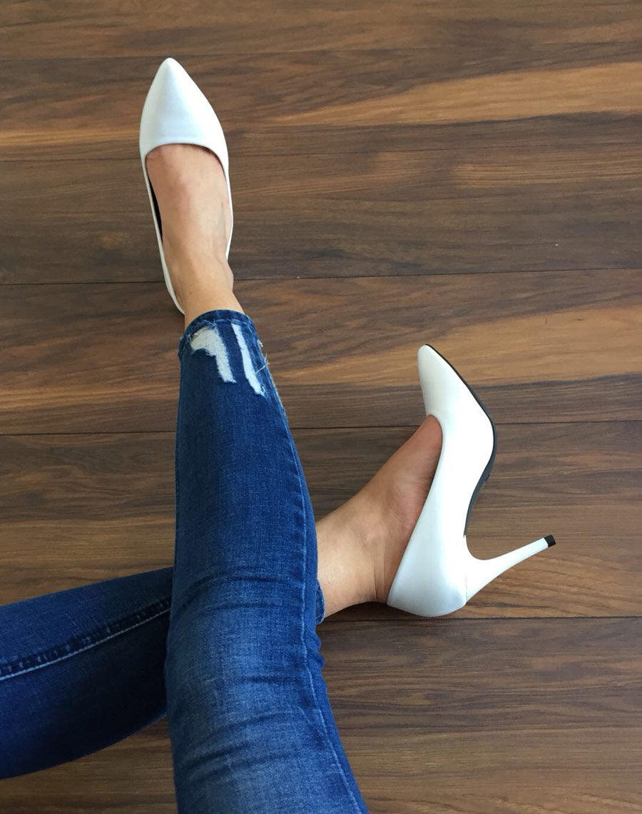 Escarpins blancs
