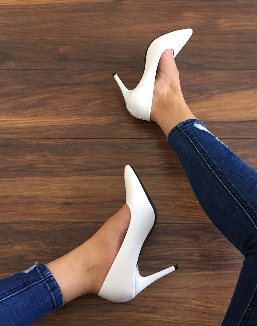 Escarpins blancs