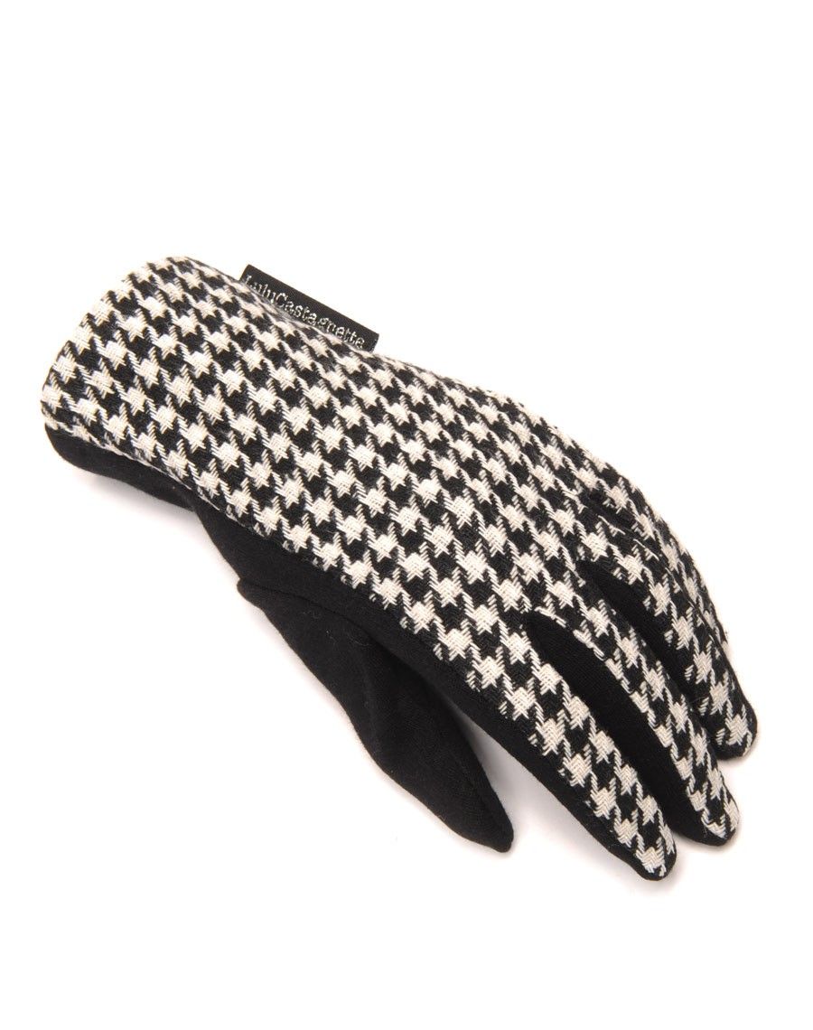 Gants motif pied de poule LuluCastagnette