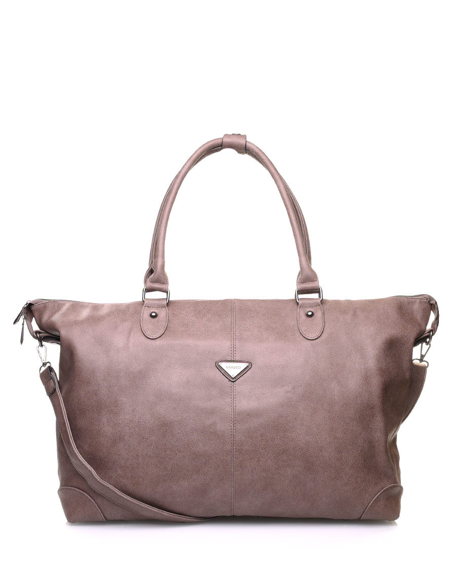 Grand cabas taupe