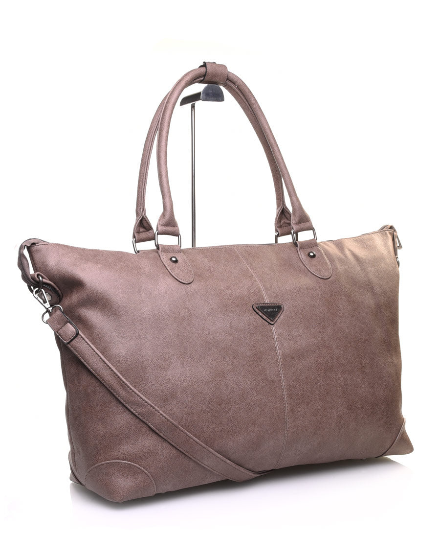 Grand cabas taupe