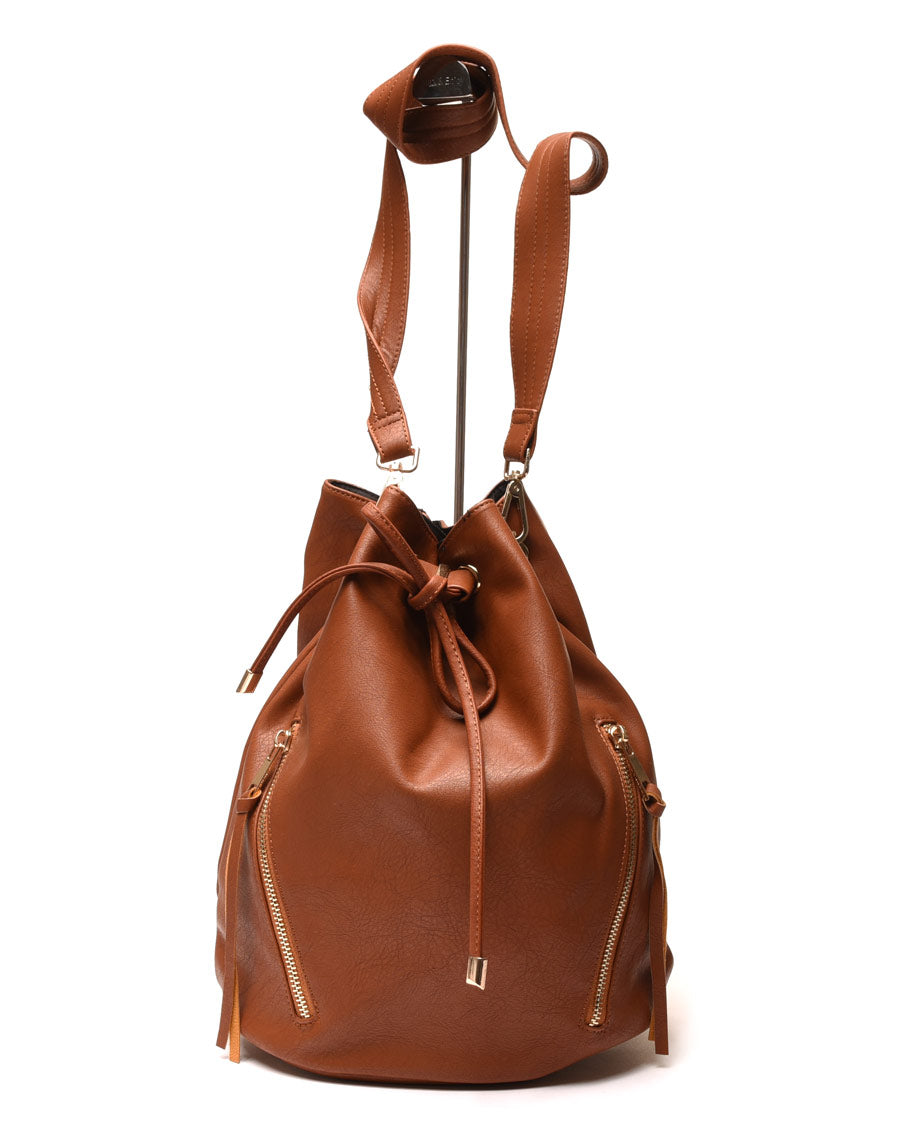 Grand sac bourse camel