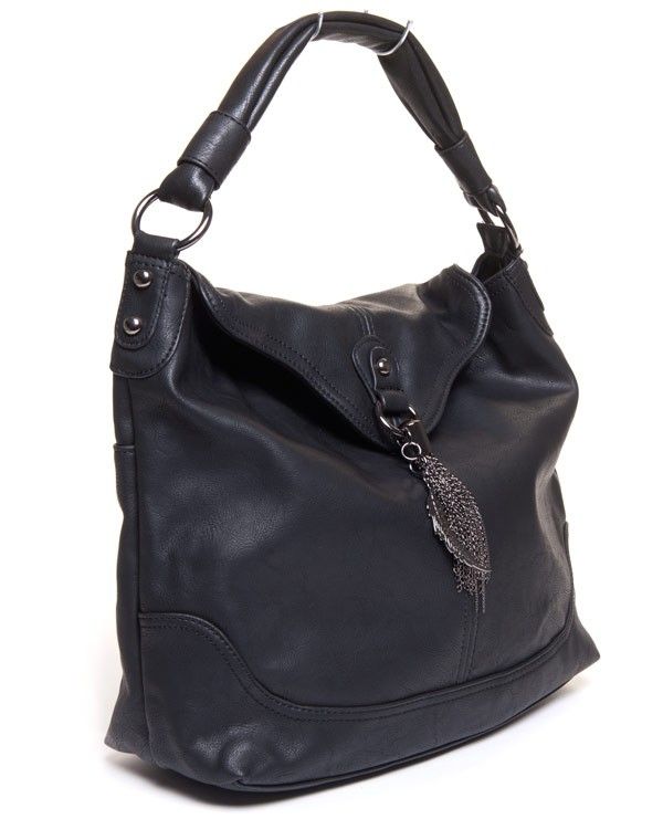 Grand sac femme noir Flora & Co