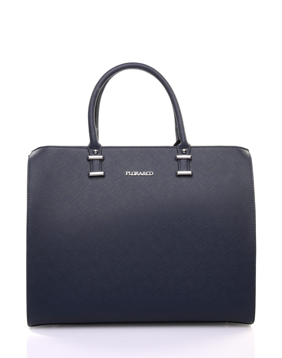 Grand sac à main bleu