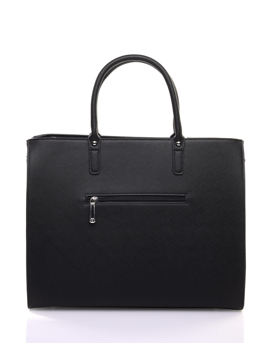 Grand sac à main noir
