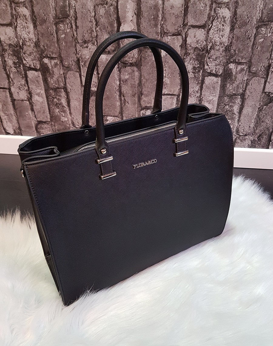 Grand sac à main noir