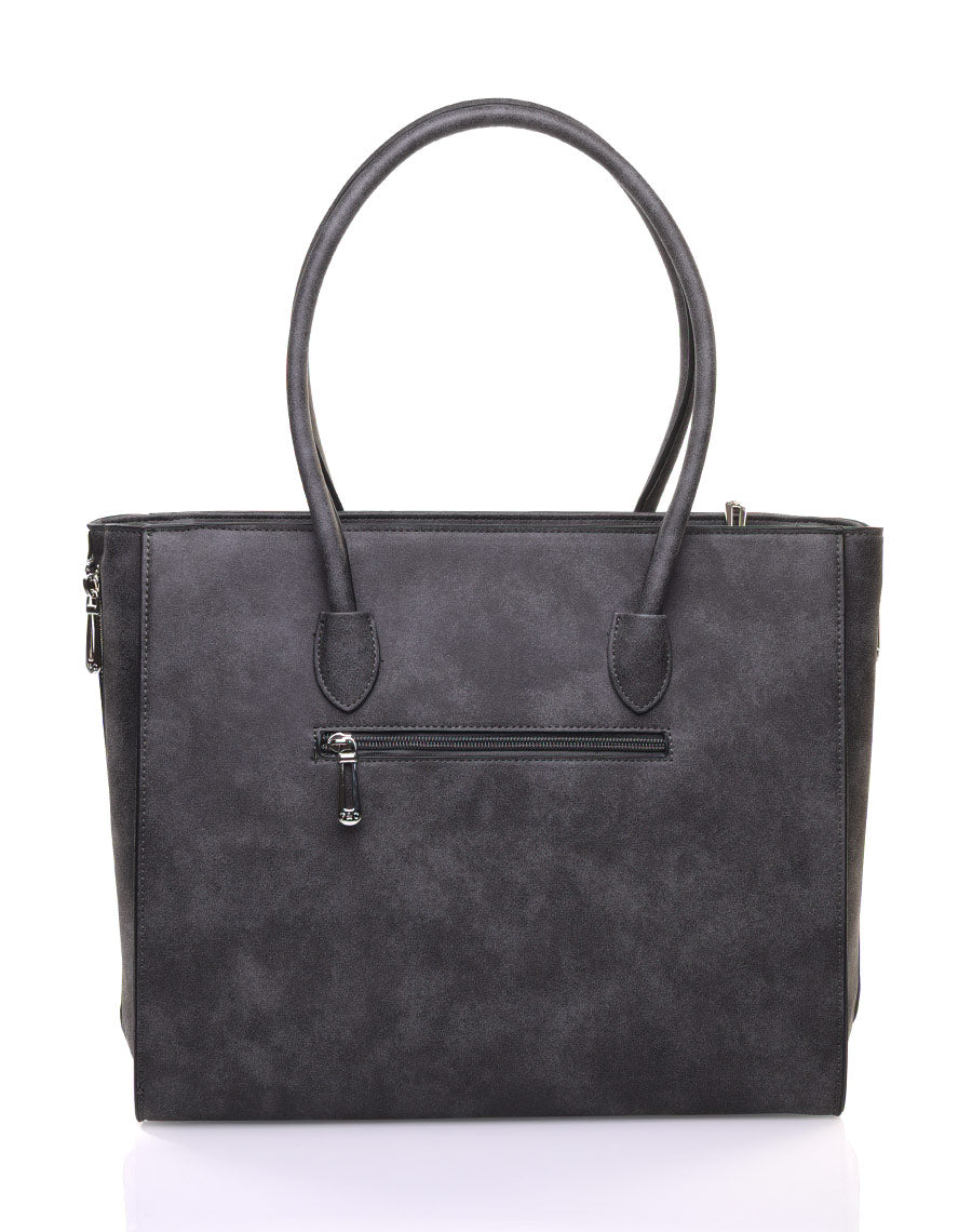 Large Sac à main Flora&co gris