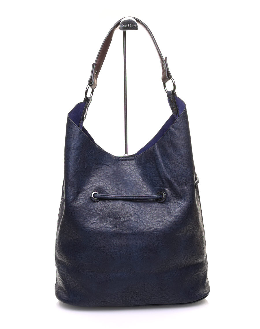 Large sac quotidien bleu