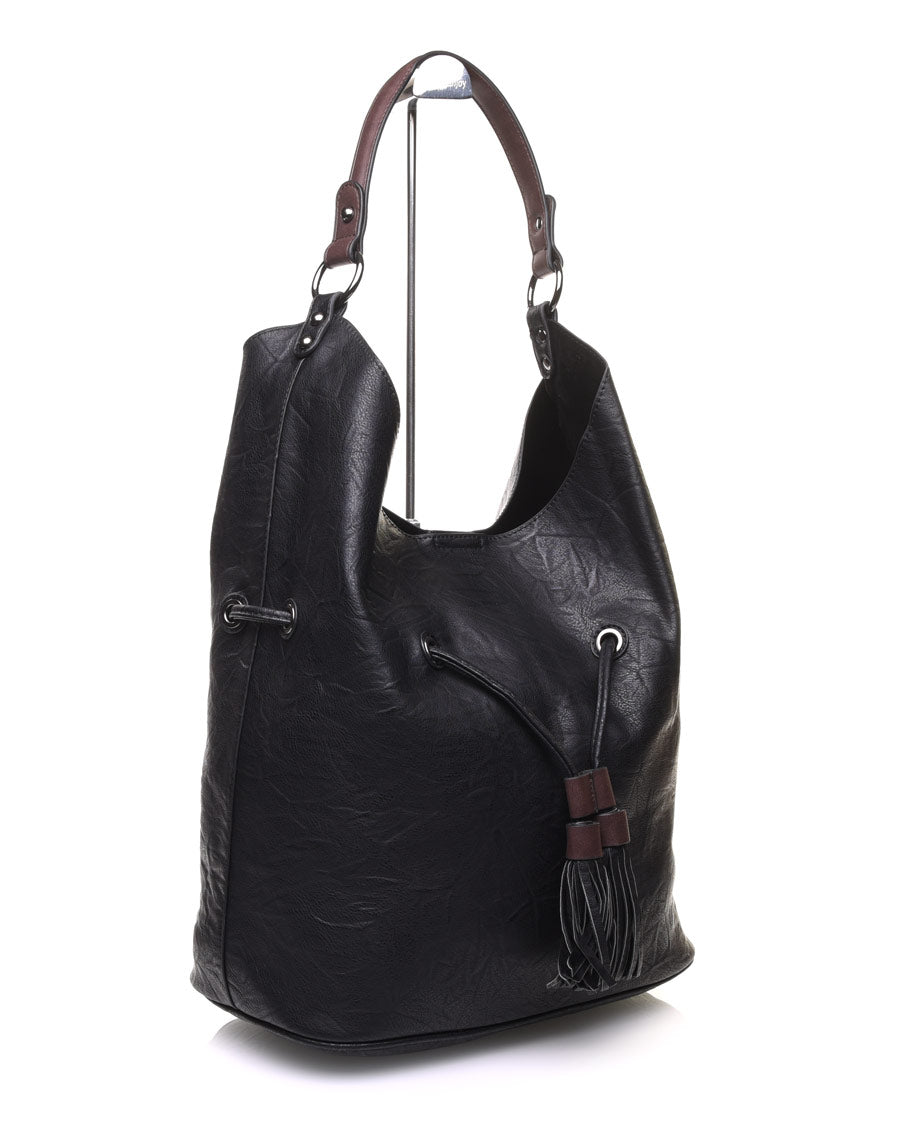 Large sac quotidien noir