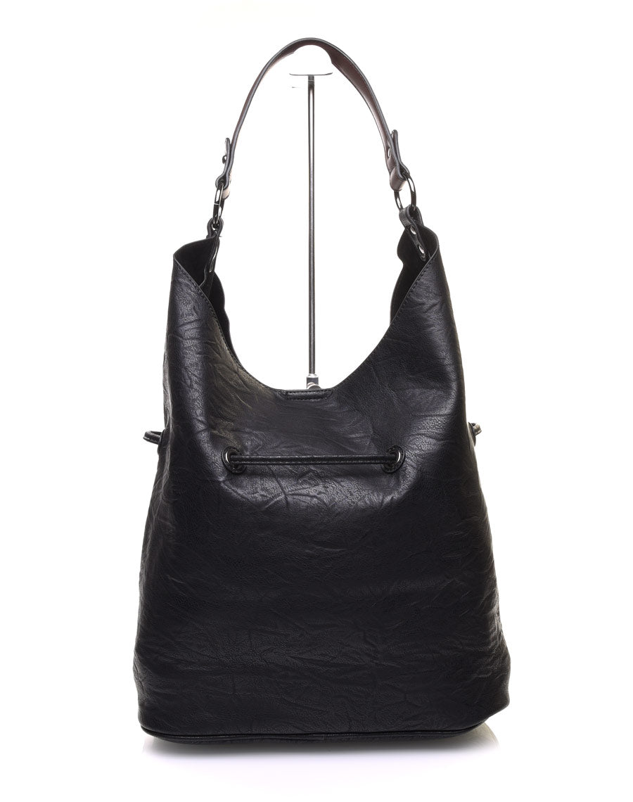 Large sac quotidien noir